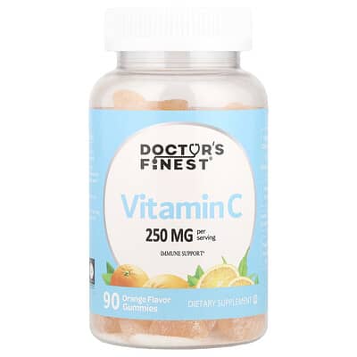 Vitamin C Gummies, Orange, 90 Gummies (125 mg per Gummy)