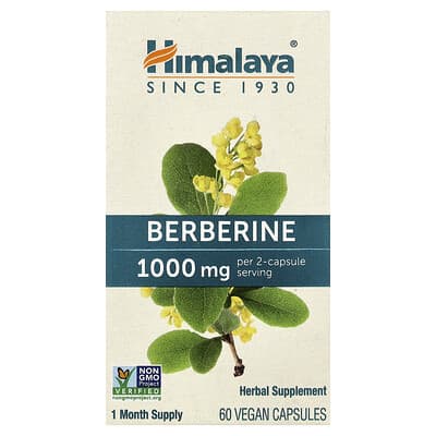 Berberine, 60 веганских капсул