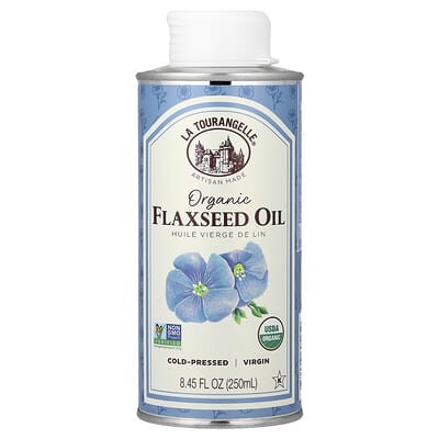 Масло семян льна органическое, 8.45 fl oz (250 ml)