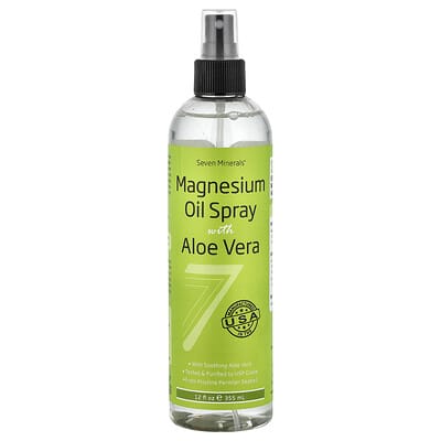 Спрей-масло для тела Magnesium Oil с Aloe Vera 12 fl oz (355 ml)