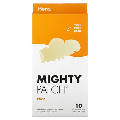 Mighty Patch® Nose, 10 Hydrocolloid Patches
