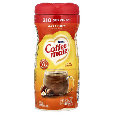 Сливки для кофе Powder Coffee Creamer, Hazelnut, 15 oz (425.2 g)