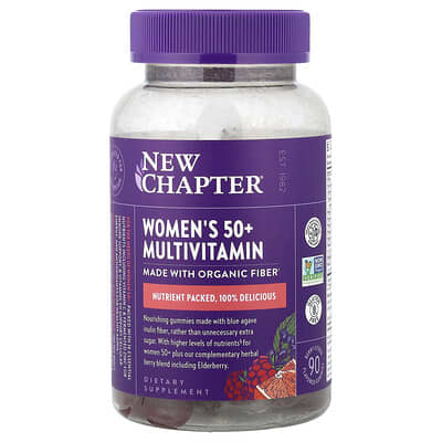 Women's 50+ Multivitamin Gummies, Berry Citrus, 90 Gummies