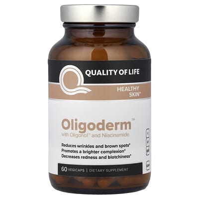 Oligoderm™ с Oligonol™ и Niacinamide, 60 вегетарианских капсул