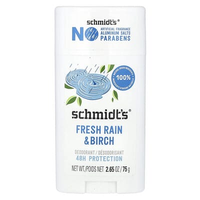 Дезодорант Fresh Rain & Birch, 2.65 oz (75 g)