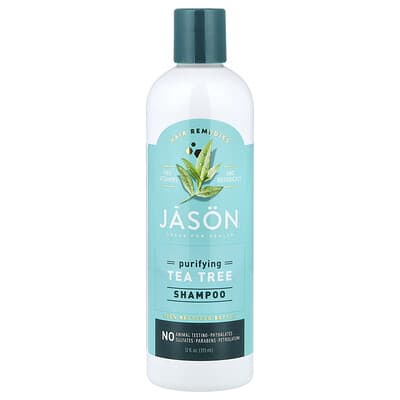 Шампунь Jason Natural Hair Remedies Purifying Tea Tree, 355 ml