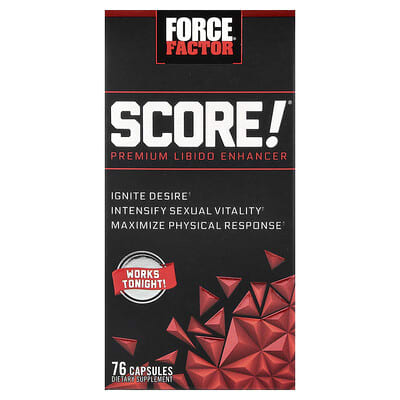 Score!®, премильный усилитель либидо, 76 капсул