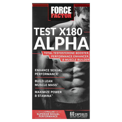 Test X180 Alpha®, 60 капсул