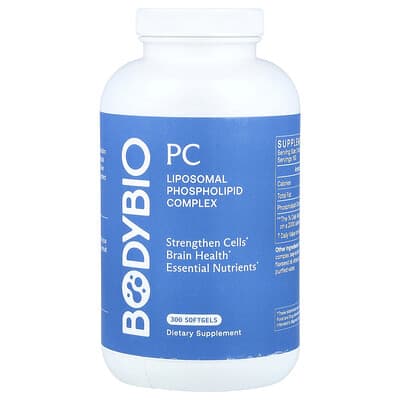 PC, липосомальный фосфолипидный комплекс, 300 мягких капсул (650 mg в каждой)
