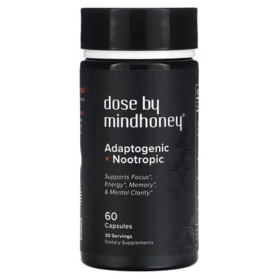 Mindhoney Dose адаптогенный ноотроп, 60 капсул