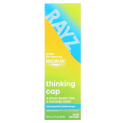 Rayz®, Thinking Cap для подростков, Lemon, 2 fl oz (60 ml)