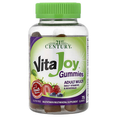 VitaJoy® Adult Multi Gummies, Fruit, 75 Gummies