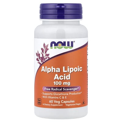 Alpha Lipoic Acid, 60 вегетарианских капсул