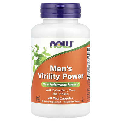 Мужской комплекс Virility Power, 60 Veg Capsules