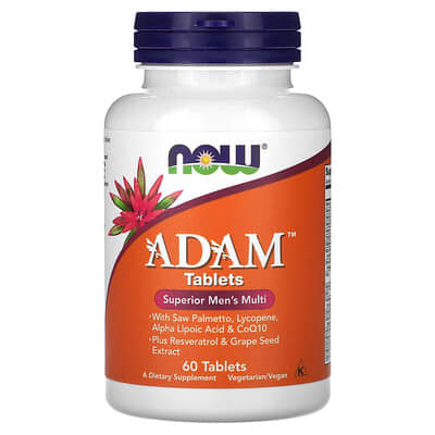 ADAM™, Superior Men's Multi, 60 Tablets