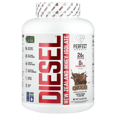 Diesel®, New Zealand Whey Isolate, Chocolate, 5 lb (2.27 kg)