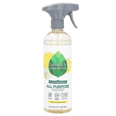 Универсальное чистящее средство, лимон и ромашка, 23 fl oz (680 ml)