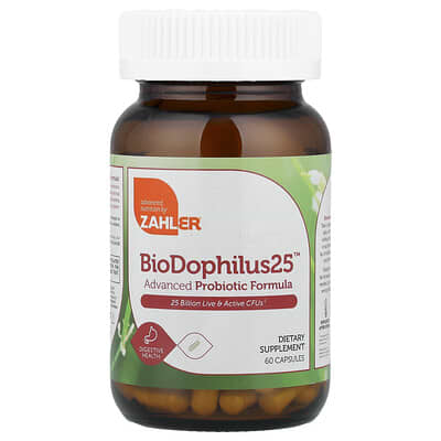 Пробиотик Zahler BioDophilus25™ 60 капсул