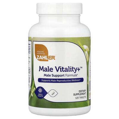 Zahler Male Vitality+™, 120 таблеток