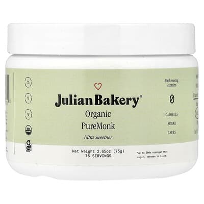 Organic PureMonk Ultra Sweetener, 2.65 oz (75 g)