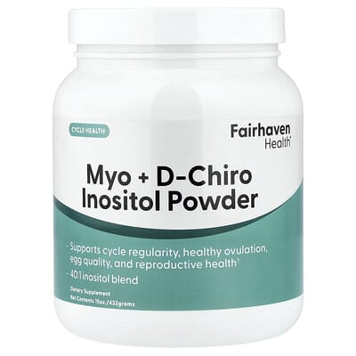 Myo & D-Chiro Inositol Powder , 15 oz (432 g)