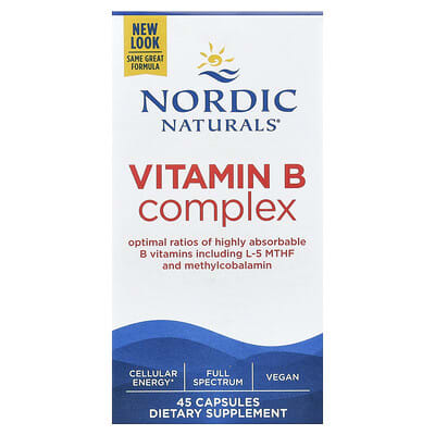 Vitamin B Complex, 45 капсул