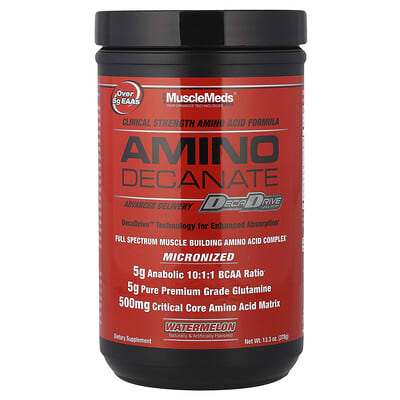 Аминодеканат, арбузный вкус, 13.3 oz (378 g)