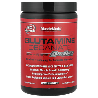 Глутамин Decanate, без вкуса, 10.58 oz
