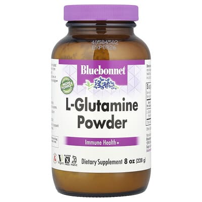 Bluebonnet Nutrition L-Glutamine порошок, 8 oz