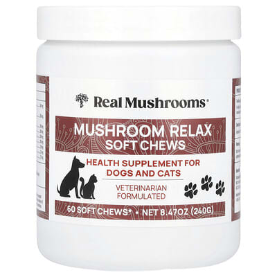 Mushroom Relax Мягкие жевательные конфеты Mushroom Relax, 60 шт