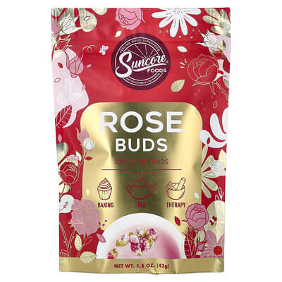 Dried Rose Buds, 1.5 oz (43 g)