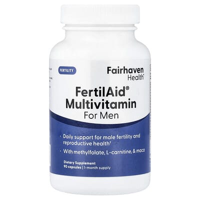 FertilAid® Мужской мультивитаминный комплекс, 90 капсул