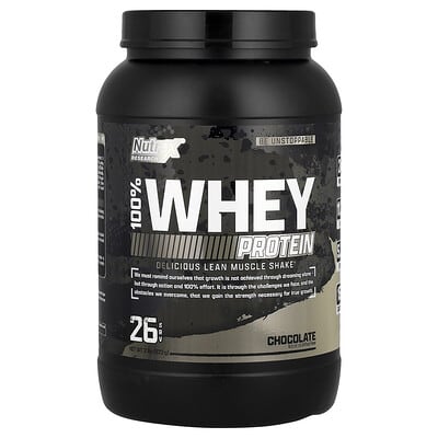 Сывороточный протеин Nutrex Research 100% Whey, Chocolate, 923 g