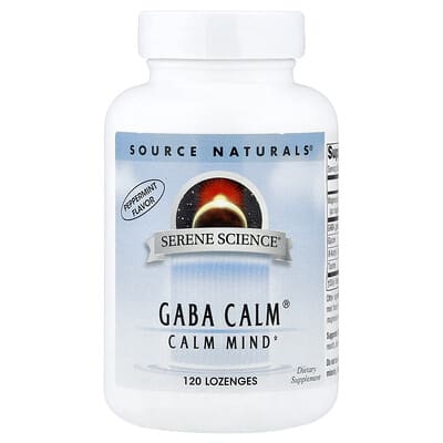 Serene Science®, GABA Calm®, Мята, 120 пастилок