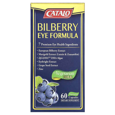 Bilberry Eye Formula, 60 вегетарианских капсул
