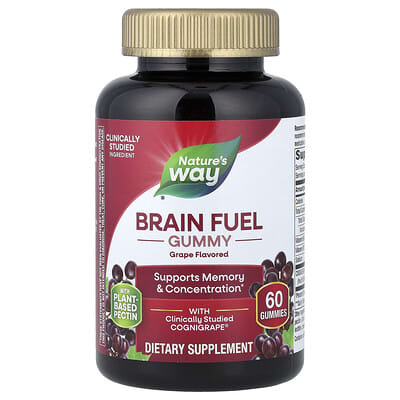 Желейные конфеты Brain Fuel, виноград, 60 шт