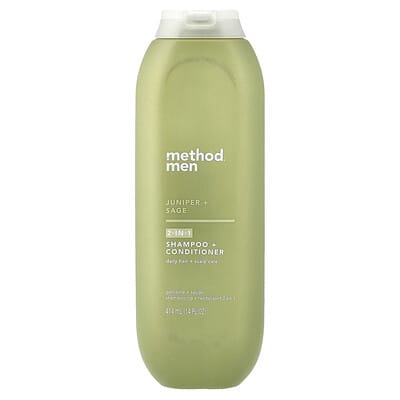 Мужской шампунь и кондиционер 2-в-1, Juniper + Sage, 14 fl oz (414 ml)