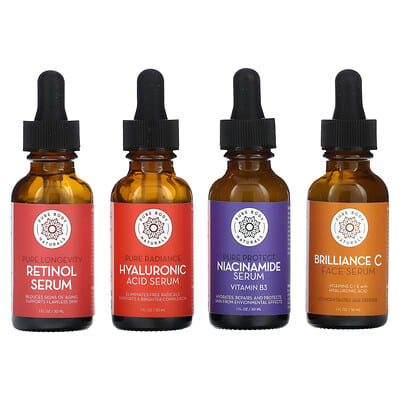 Набор сывороток для лица Pure Body Naturals 4 Piece Set
