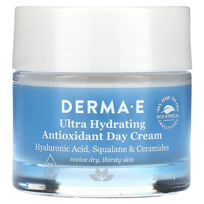 DERMA E ультраувлажняющий антиоксидантный дневной крем, 2 oz (56 g)