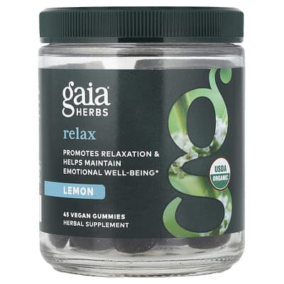 Мармеладные витамины Relax Gummies Lemon, 45 Vegan Gummies