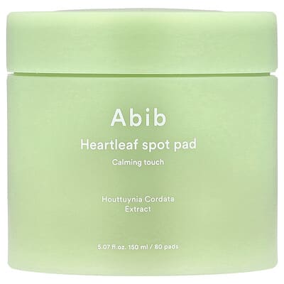 Abib Heartleaf Spot Pad, 80 штук, 5.07 fl oz (150 ml)
