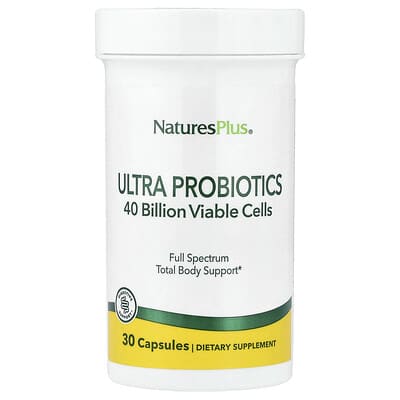 NaturesPlus Ultra Probiotics, 30 капсул