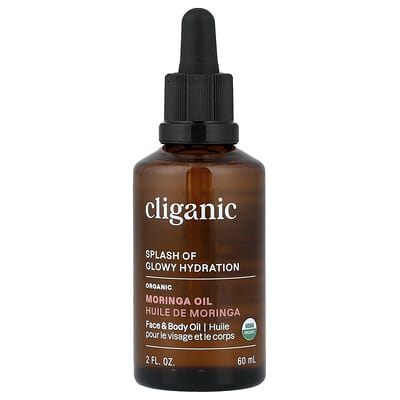 Масло органической моринги Splash of Glowy Hydration™, 2 fl oz (60 ml)