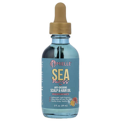 Масло для кожи головы и волос против выпадения, морской мох, 2 fl oz (59 ml)
