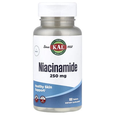 Niacinamide, 250 mg, 100 таблеток
