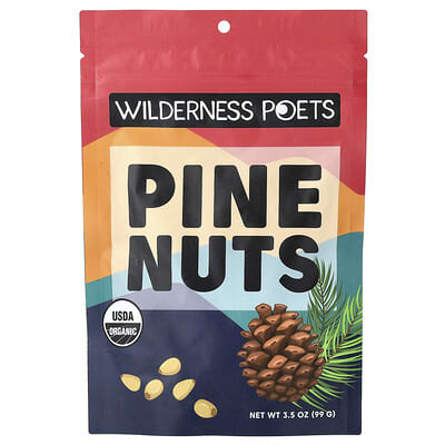 Organic Pine Nuts, 3.5 oz (99 g)