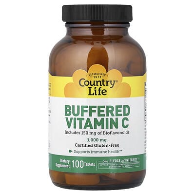 Buffered Vitamin C, 100 таблеток
