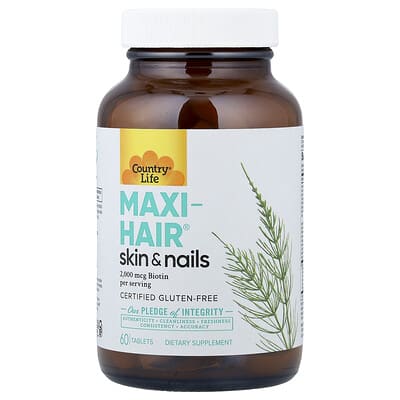 Maxi-Hair®, Skin & Nails, 60 Tablets