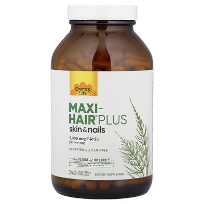 Maxi-Hair® Plus, 240 вегетарианских капсул