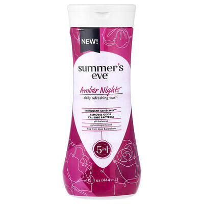 7 in 1™ pH-Balanced Cleansing Wash, Amber Nights™, 15 fl oz (444 ml)